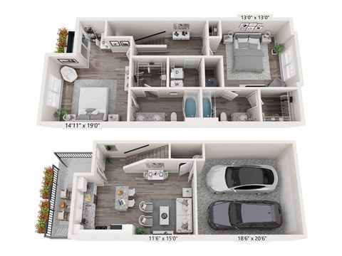 Brownstones At Palisade Park